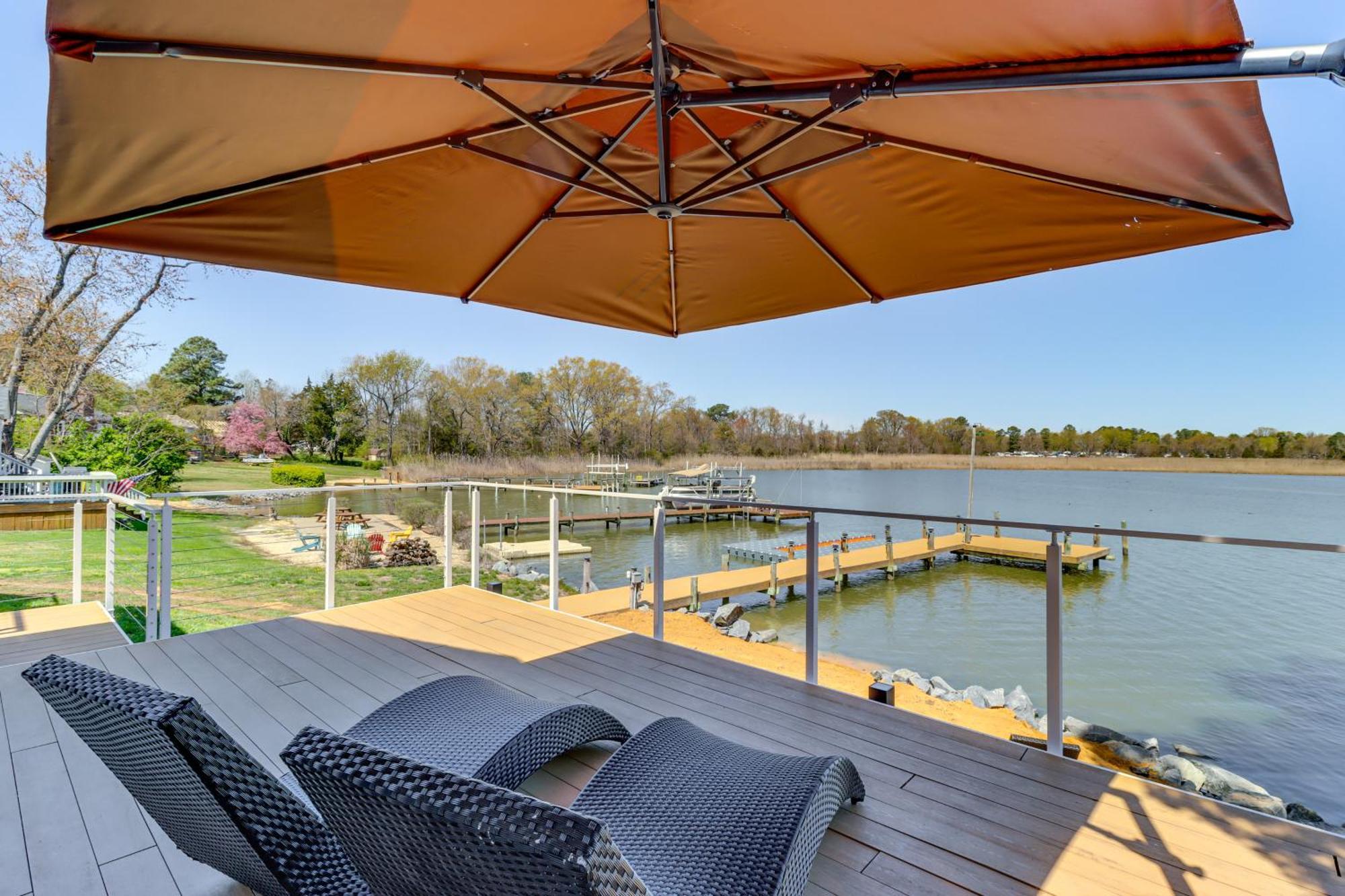 Waterfront Colonial With Boat Dock! * Colonial Beach